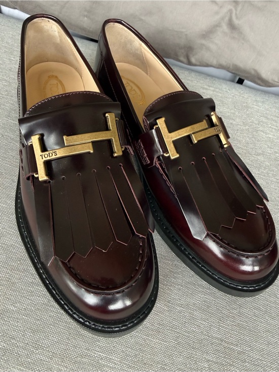Tod's Shoes - Brand NEW TOD'S Women’s Burgundy Loafers